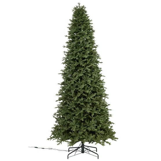 12' Pre-Lit Radiant Micro LED with Twinkle Artificial Christmas Tree*