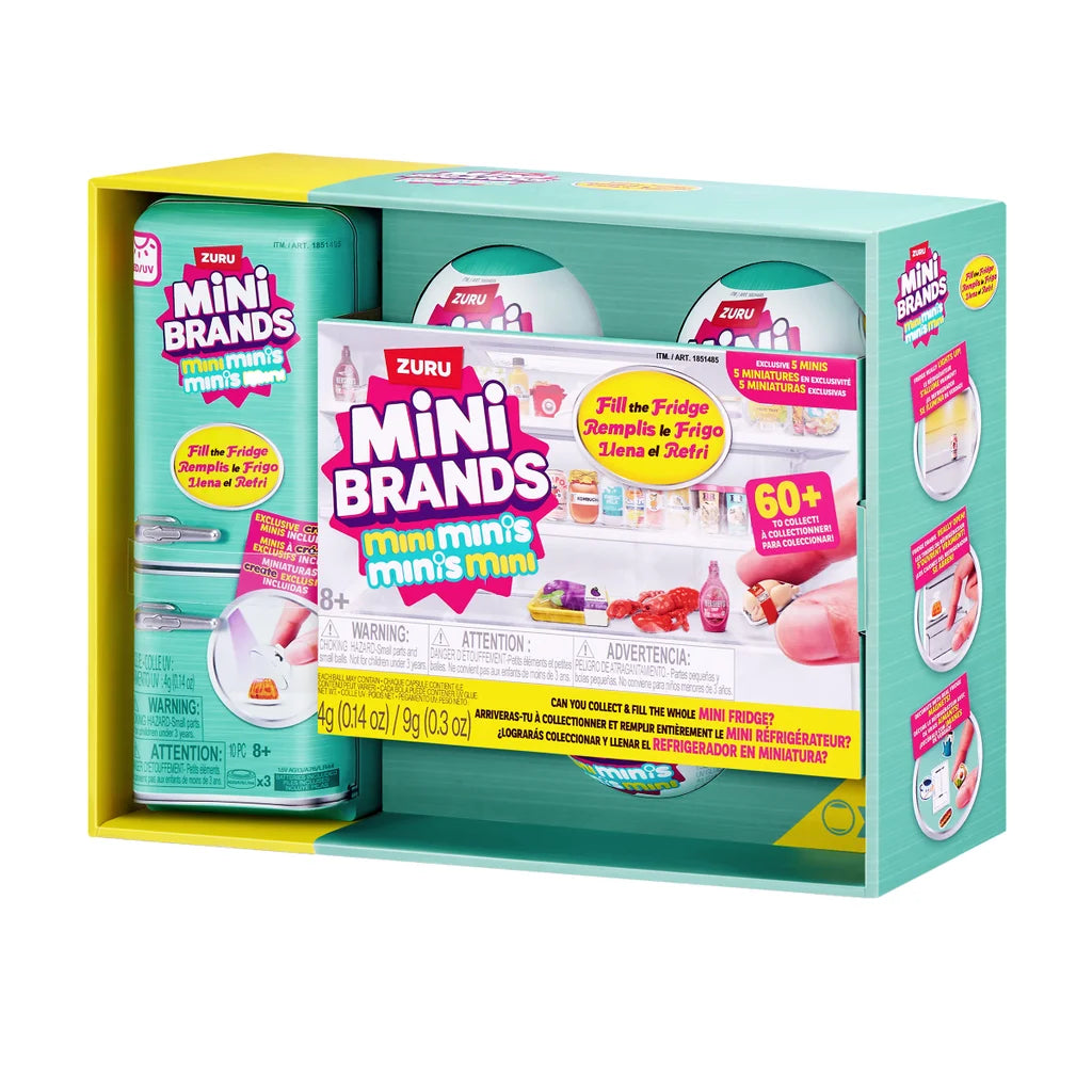 Mini Brands Fill the Fridge
