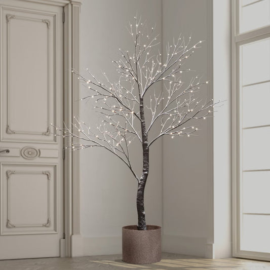7' Potted Tree with LED Lights*