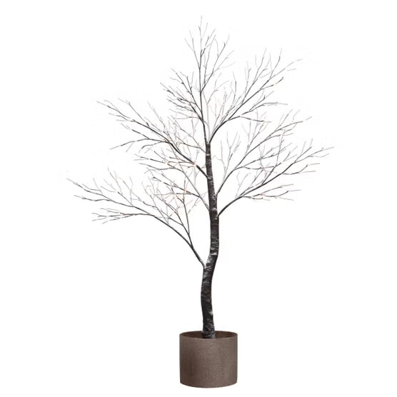 7' Potted Tree with LED Lights*