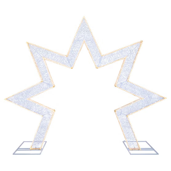 9.5' Star Arch with LED Twinkle Lights*
