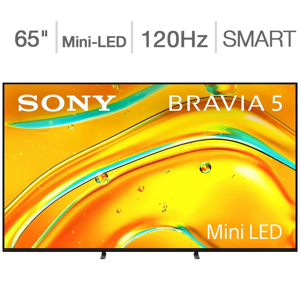 Sony 65" Class - BRAVIA 5 Series - 4K UHD Mini LED Smart TV*