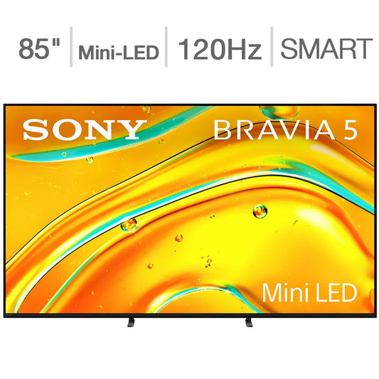 Sony 85" Class - BRAVIA 5 Series - 4K UHD Mini LED Smart TV*