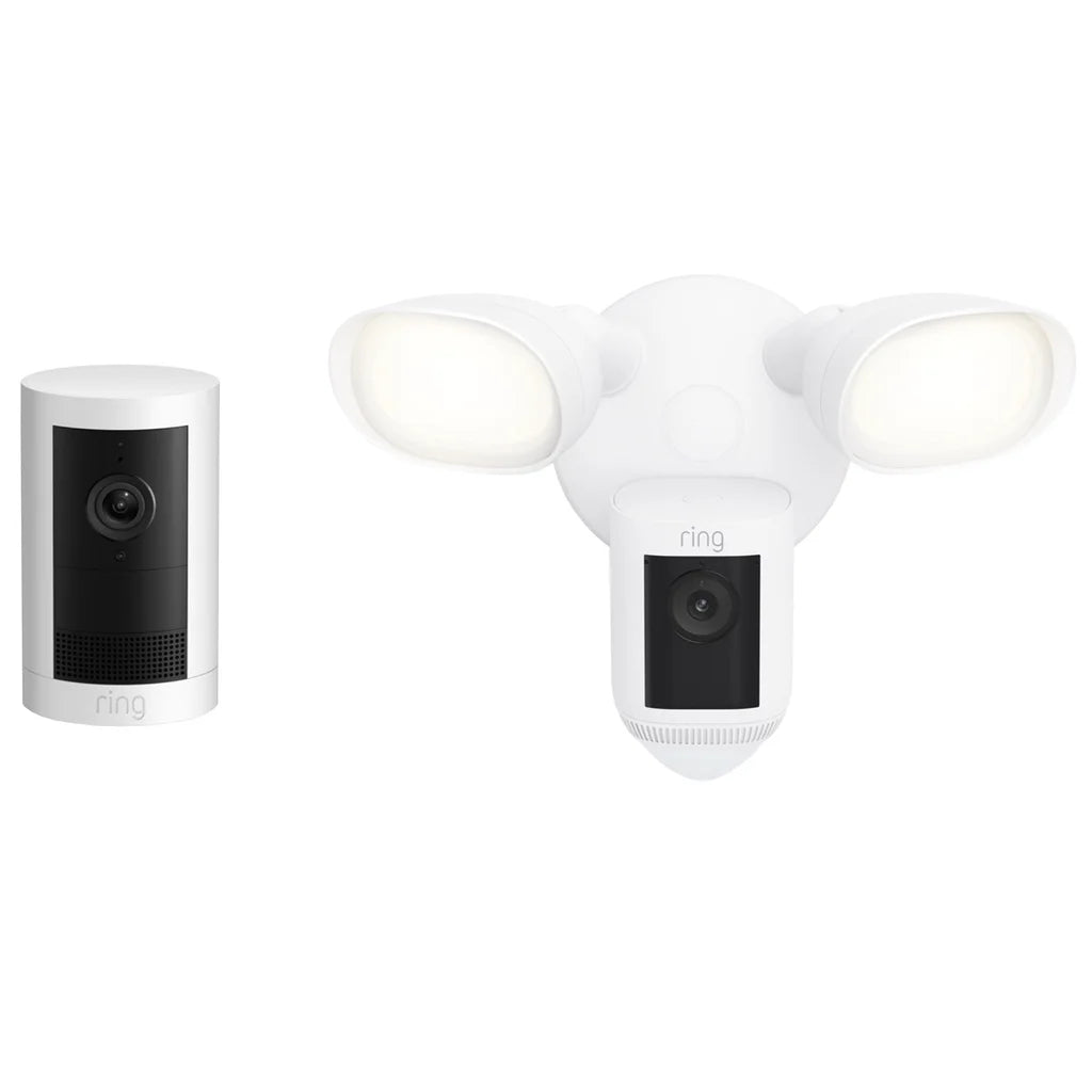 Ring Floodlight Cam Pro + Outdoor Cam Plus*