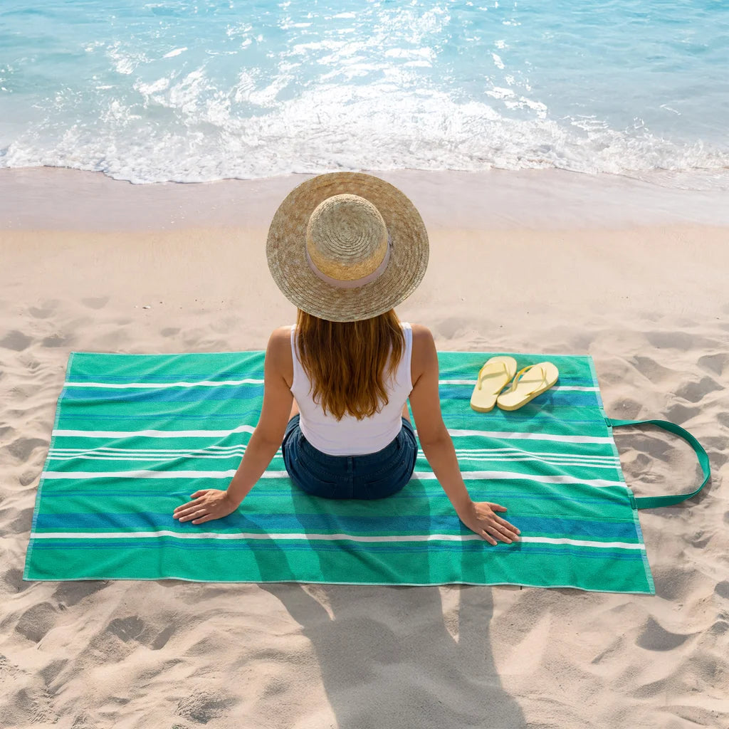 2-in-1 Beach Towel that converts into Tote
