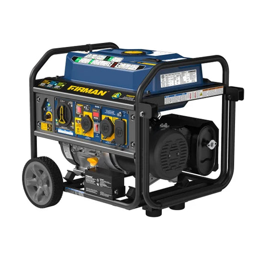 Firman Tri Fuel Portable Generator 7850/6300W Electric Start, Gas, CO Alert*