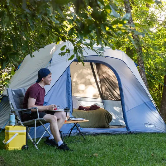 CORE 6-person Lighted Dome Tent, Blue*