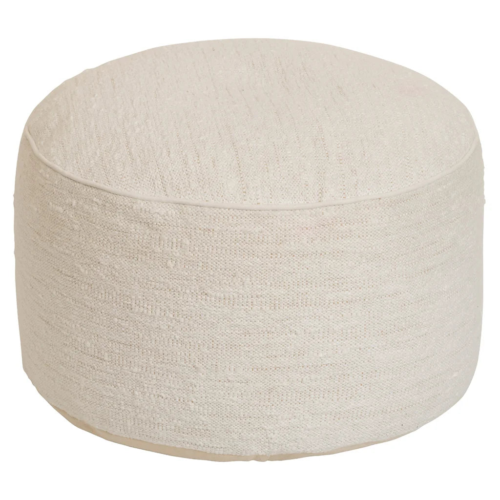 Boucle Round Pouf *