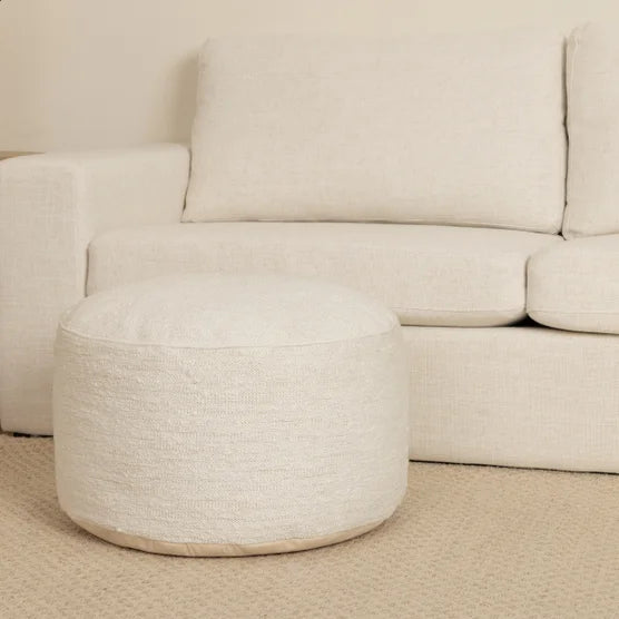 Boucle Round Pouf *