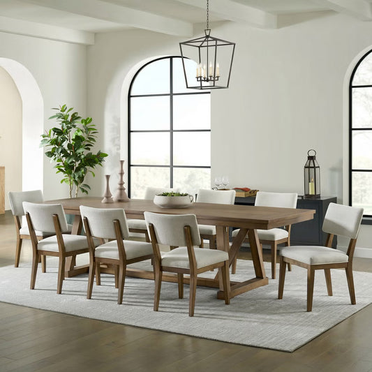 Pike & Main Mendocino Dining Table and 8 Chairs*