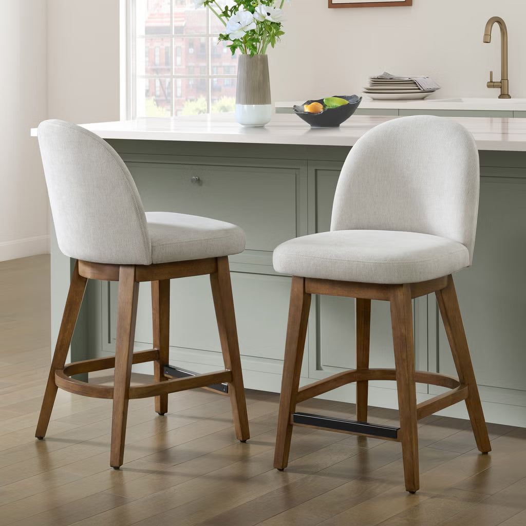 Ophelia Counter Height Swivel Stool, Set of 2*