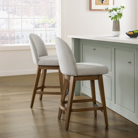 Ophelia Counter Height Swivel Stool, Set of 2*