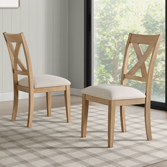 Bayside Furnishings Augusta Dining Table and 6 Chairs*