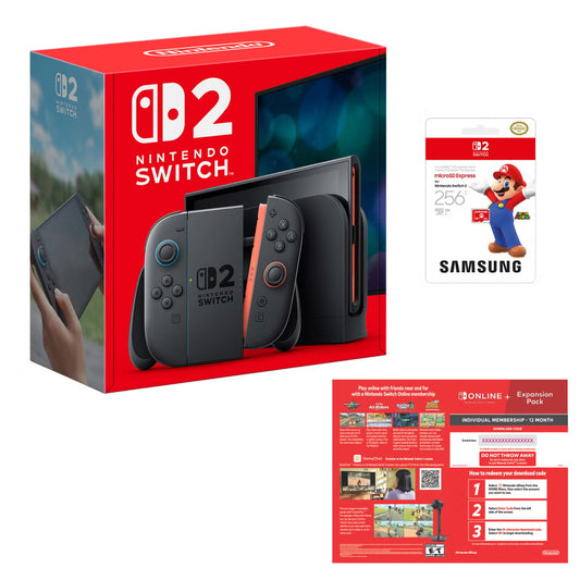 Nintendo Switch 2 + NSO + Memory Card Bundle*