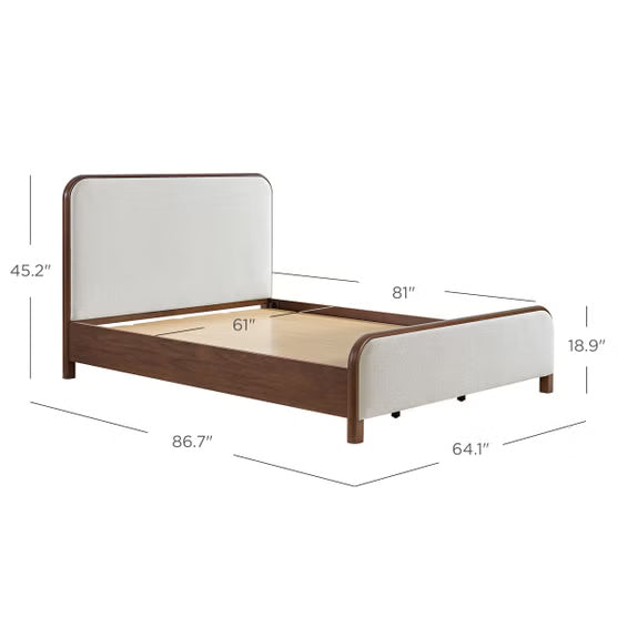 Thomasville Daxton Wood and Upholstered Bed Frame*