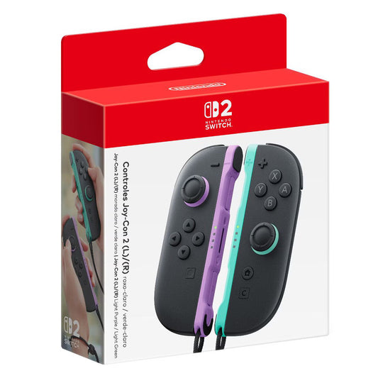 Joy-Con 2 (L)/(R) Light Purple/Light Green - Nintendo Switch 2*