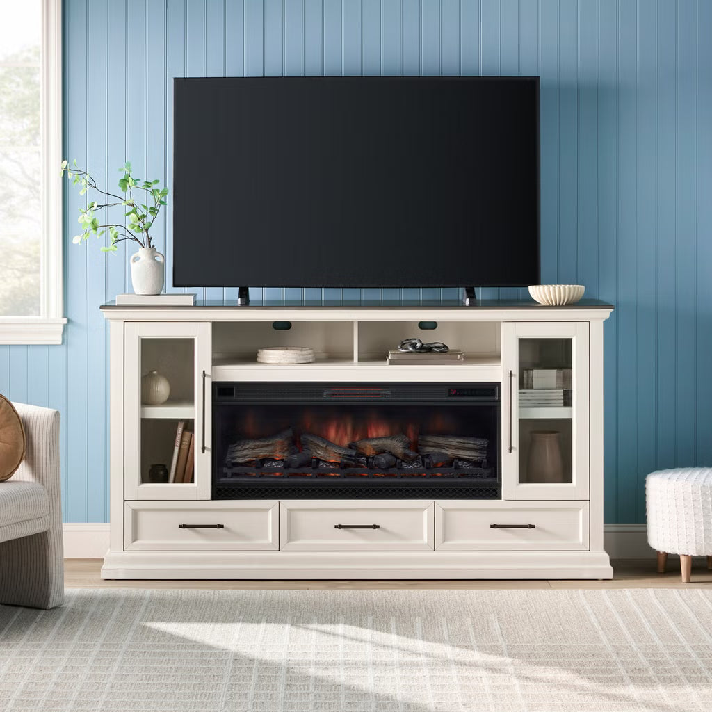 Tresanti Juliette 75” Console with Electric Fireplace*