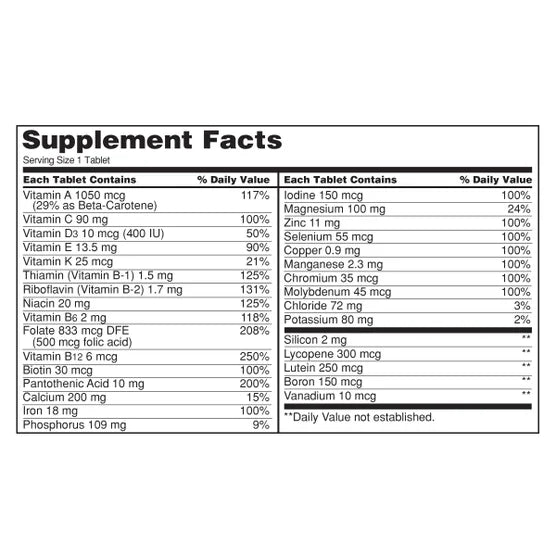 Kirkland Signature Daily Multi, 500 Tablets