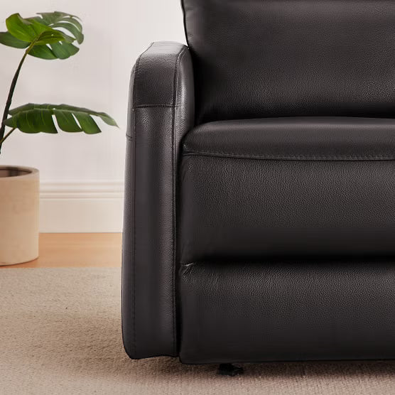 Gilman Creek Aldryn Leather Gliding Power Recliner with Power Headrest*