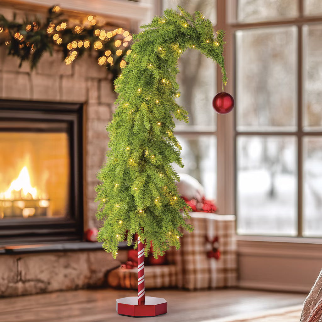 4.5' Pre-Lit Whimsical Tree with LED Lights