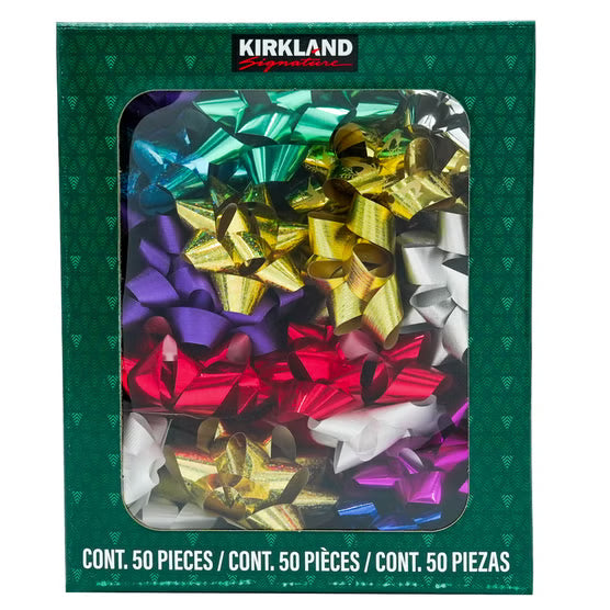 Kirkland Signature Gift Bows, 50ct