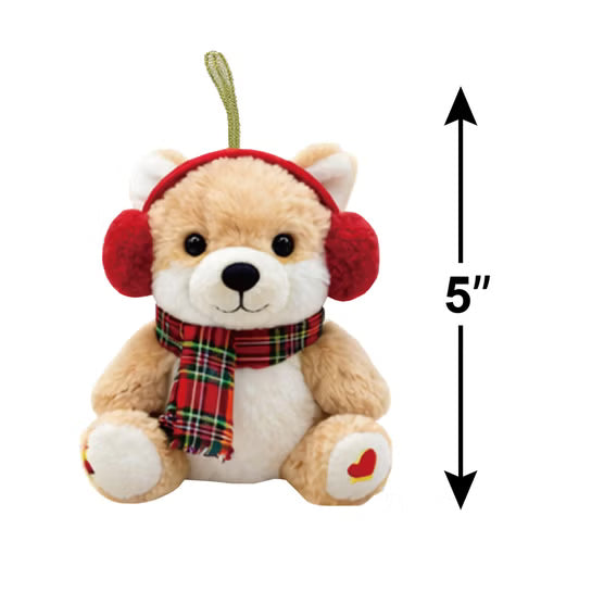 Plush Ornament Advent Calendar, Set of 12, Cats or Dogs