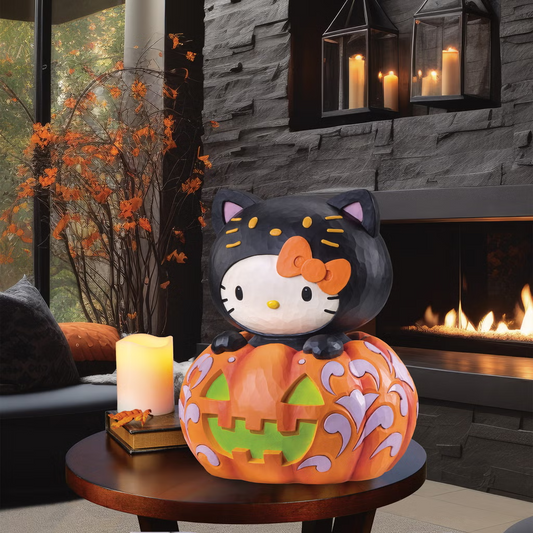 15" Hello Kitty Jack-O-Lantern by Jim Shore