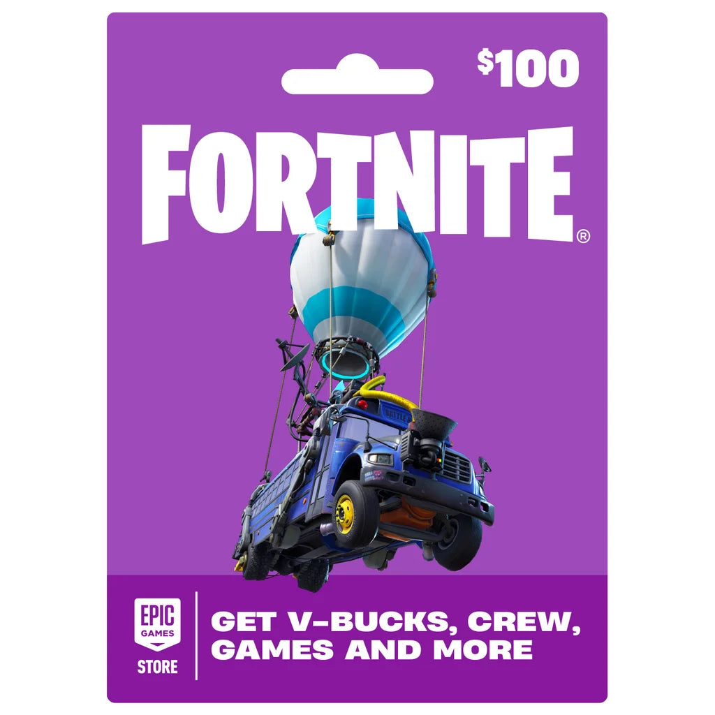 Epic Fortnite $100 Gift Card