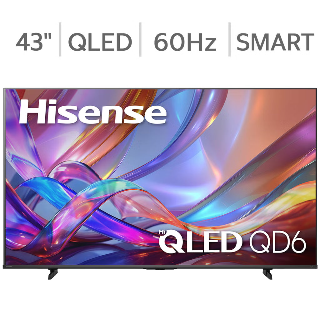 Hisense 43" Class - QD65 Series - 4K Hi-QLED Smart TV*