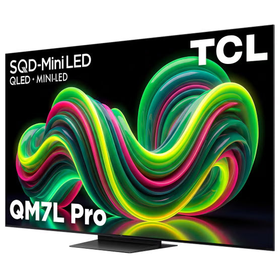 TCL 65" Class - QM7L Pro Series - 4K UHD SQD-Mini LED Smart TV*