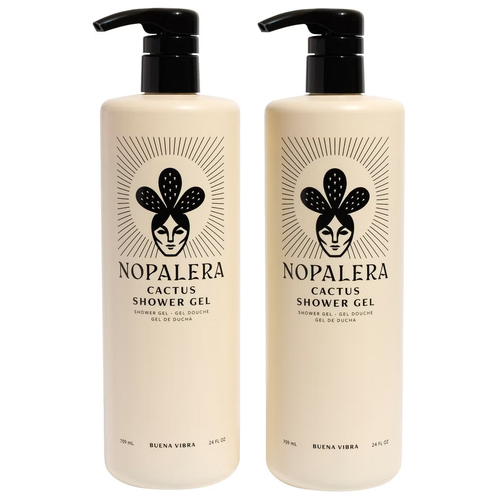 Nopalera Cactus Shower Gel, 24oz, 2-pack