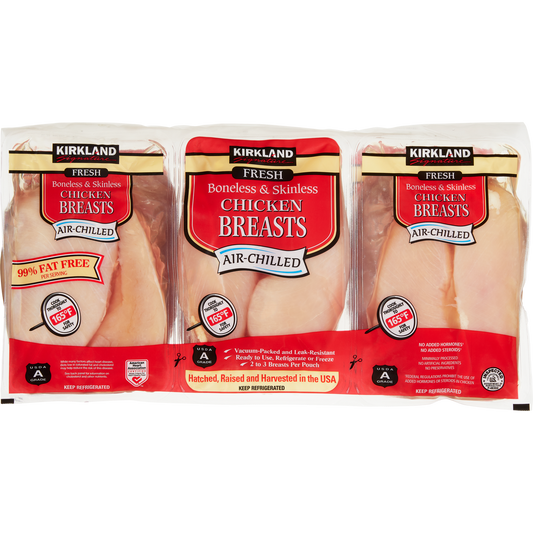 Kirkland Signature Boneless & Skinless Chicken Breasts 6 Pack ($2.99 / lb)