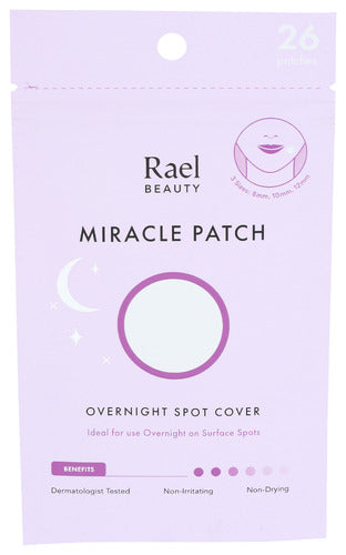 Rael 'Miracle Patch' Overnight Spot Cover, 26 Count
