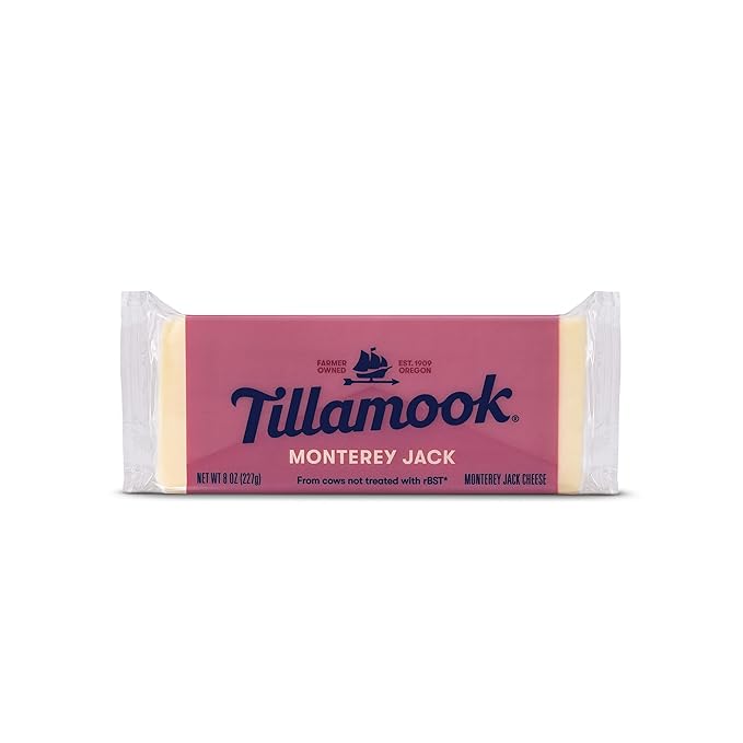 Tillamook Farmstyle Monterey Jack Cheese Block, 8 oz