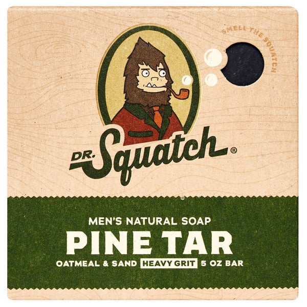 Dr. Squatch Natural Bar Soap 6 Pack, 5 oz