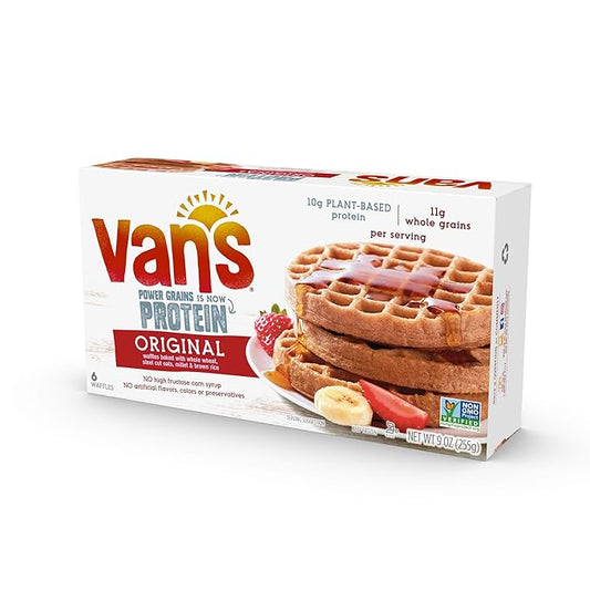 Vans Protein Original Gluten-Free Waffles, 9 oz