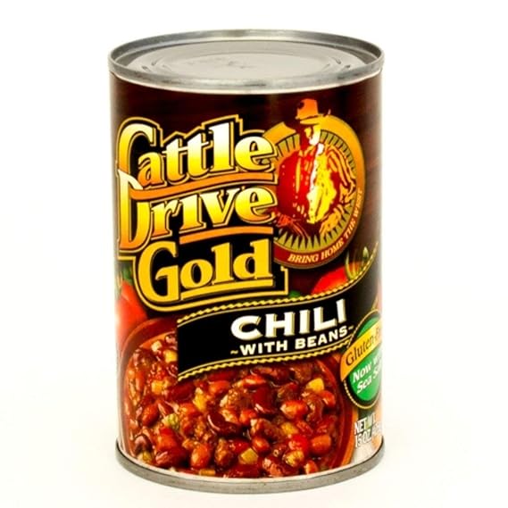 Cattle Drive Beef Chili w/ Beans 8 Count, 15 oz