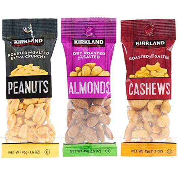 Kirkland Signature Snacking Nuts Variety Pack 30 ct, 1.6 oz