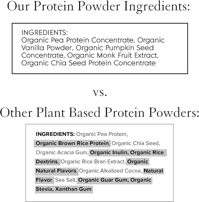 Truvani Organic Vanilla Plant Based Protein, 10.47 oz