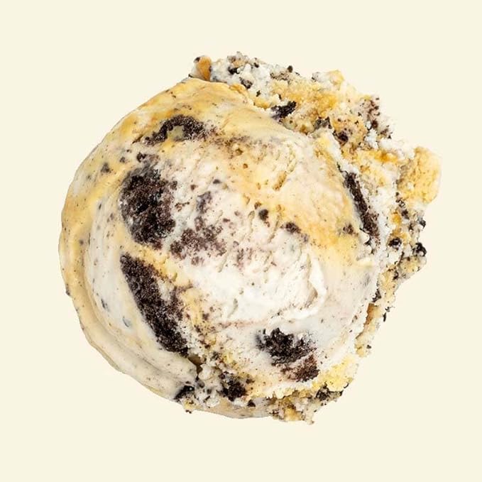 Van Leeuwen Cookies & Cream Caramel Swirl Non-Dairy Ice Cream, 14 oz