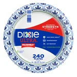 Dixie Ultra 8-1/2" Paper Plates, 240 Count