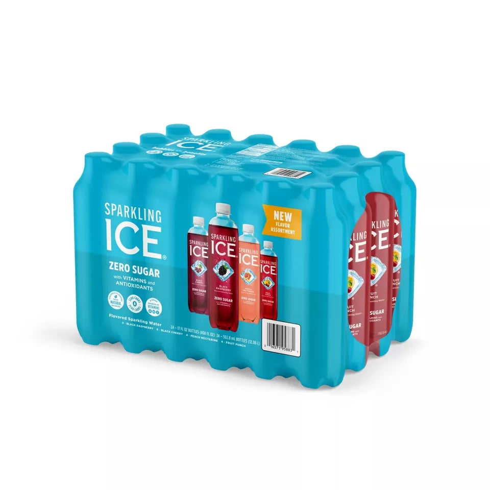 Sparkling Ice Zero Sugar, 17 fl oz, 24 pack