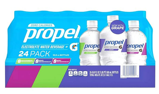 Propel Fitness Water Variety Pack 24 ct, 16.9 oz