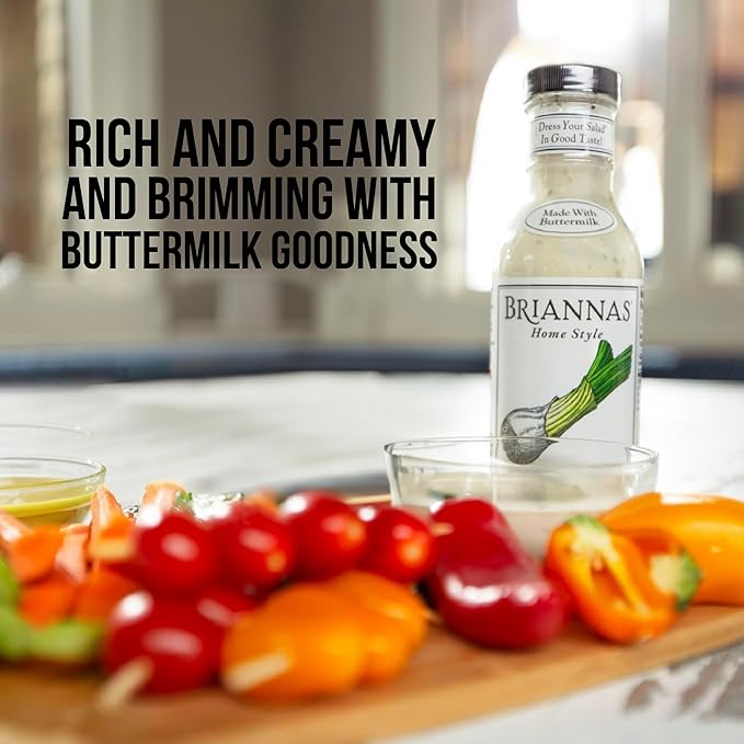 Briannas Buttermilk Ranch Classic Dressing, 12 oz