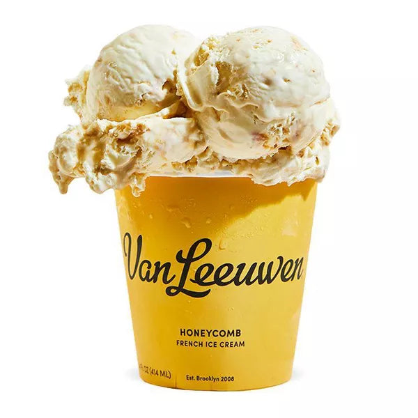 Van Leeuwen Honeycomb Ice Cream, 14 oz