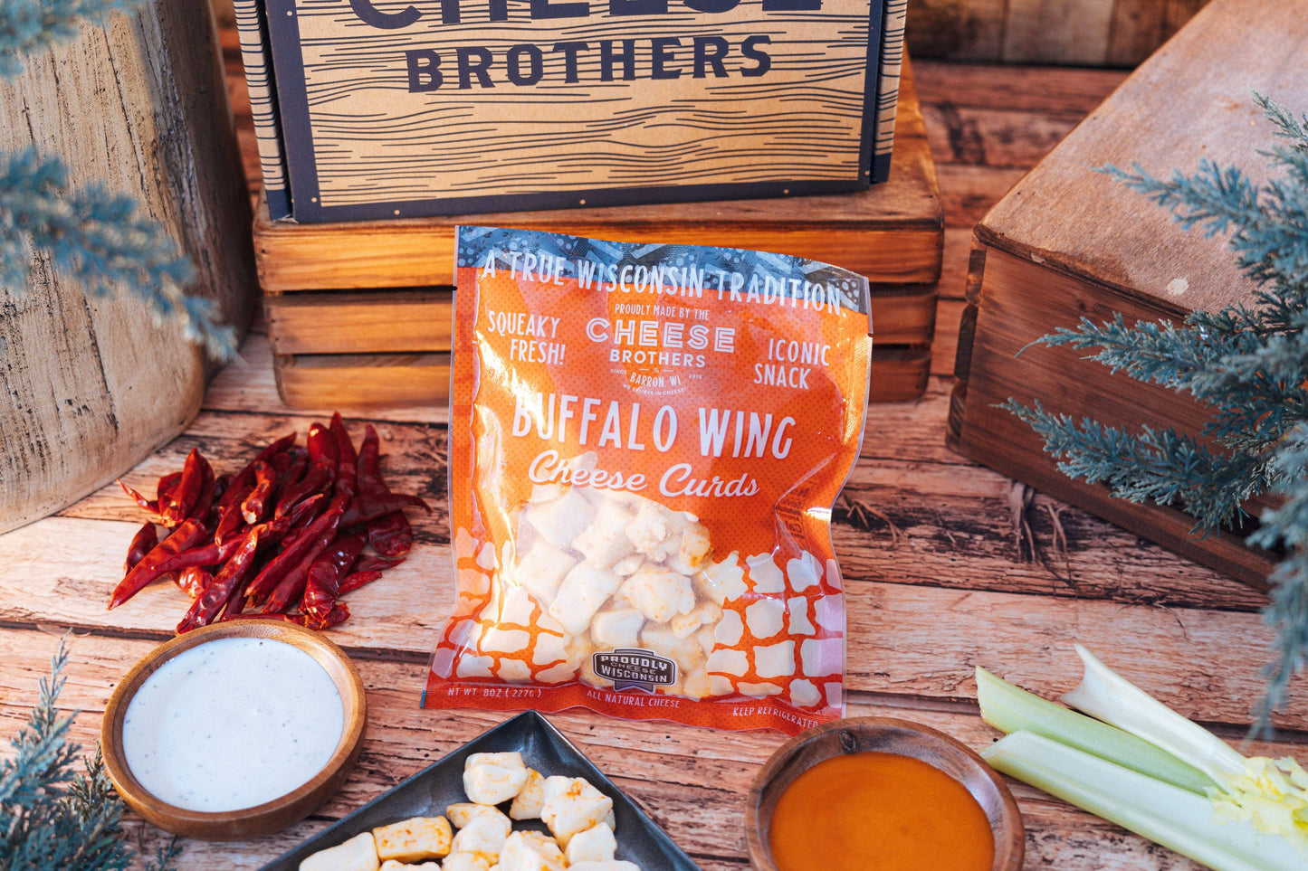 Buffalo Wing Cheese Curds