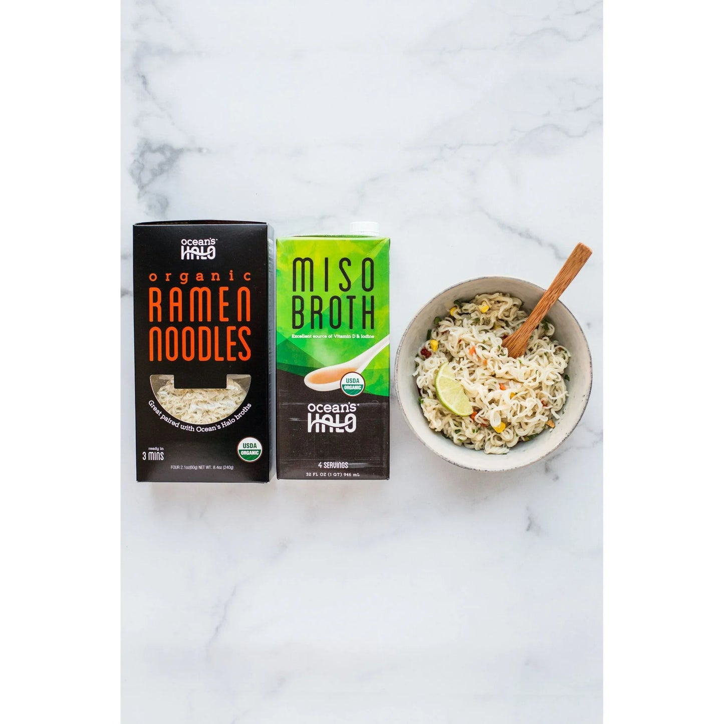 Ocean's Halo Broth Miso, 32 oz
