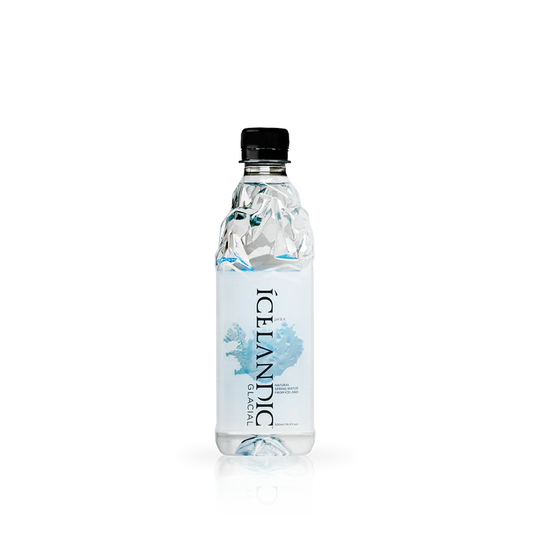 ICELANDIC Glacial - Natural Spring Water from ICELAND, 6 pk