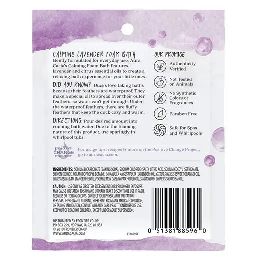 Aura Cacia Bedtime Kids Calming Lavender Bath Bomb, 2.5 oz