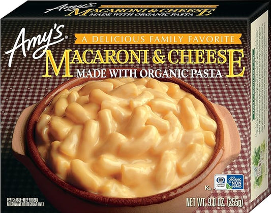 Amy's Frozen Organic Macaroni & Cheese, 9 oz